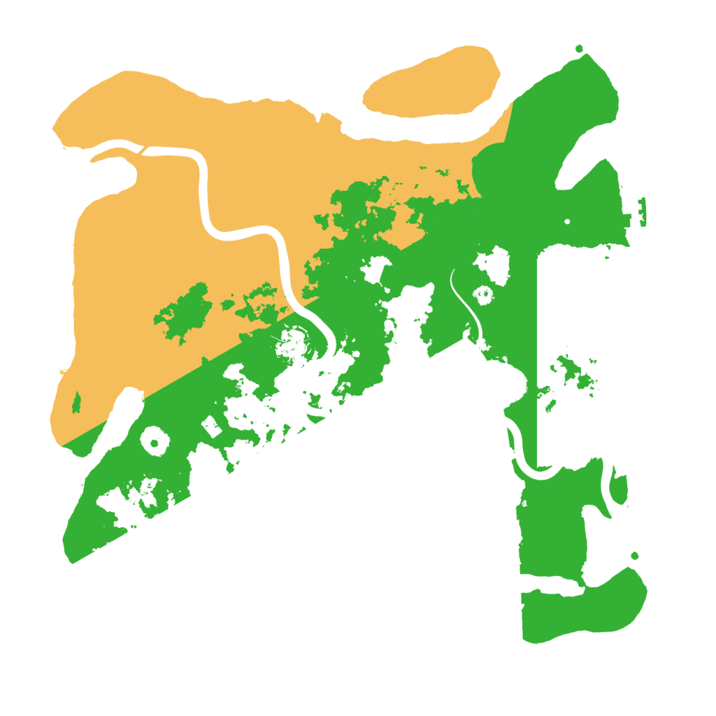 Biome Rust Map: Procedural Map, Size: 3750, Seed: 2103163667