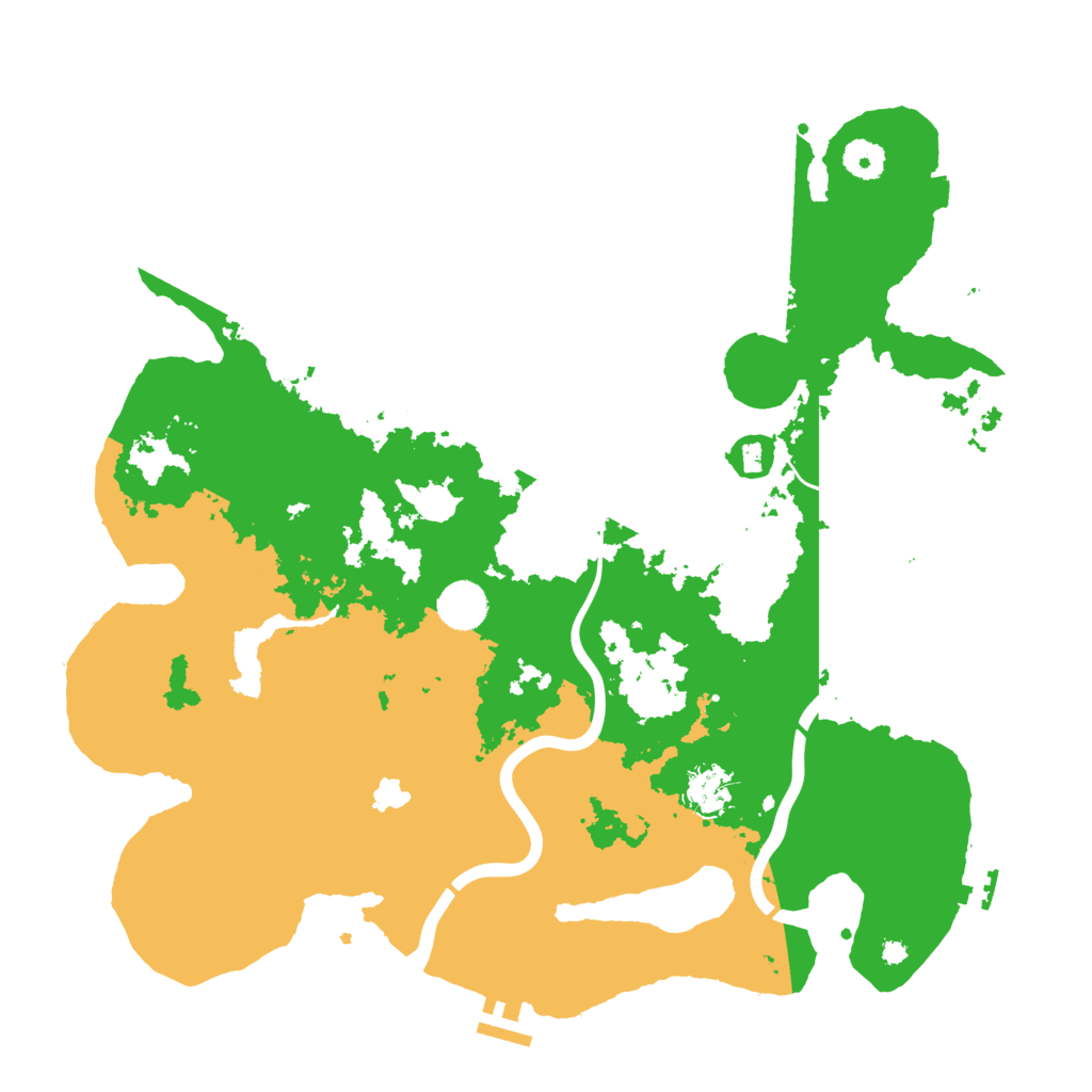 Biome Rust Map: Procedural Map, Size: 4000, Seed: 455715369