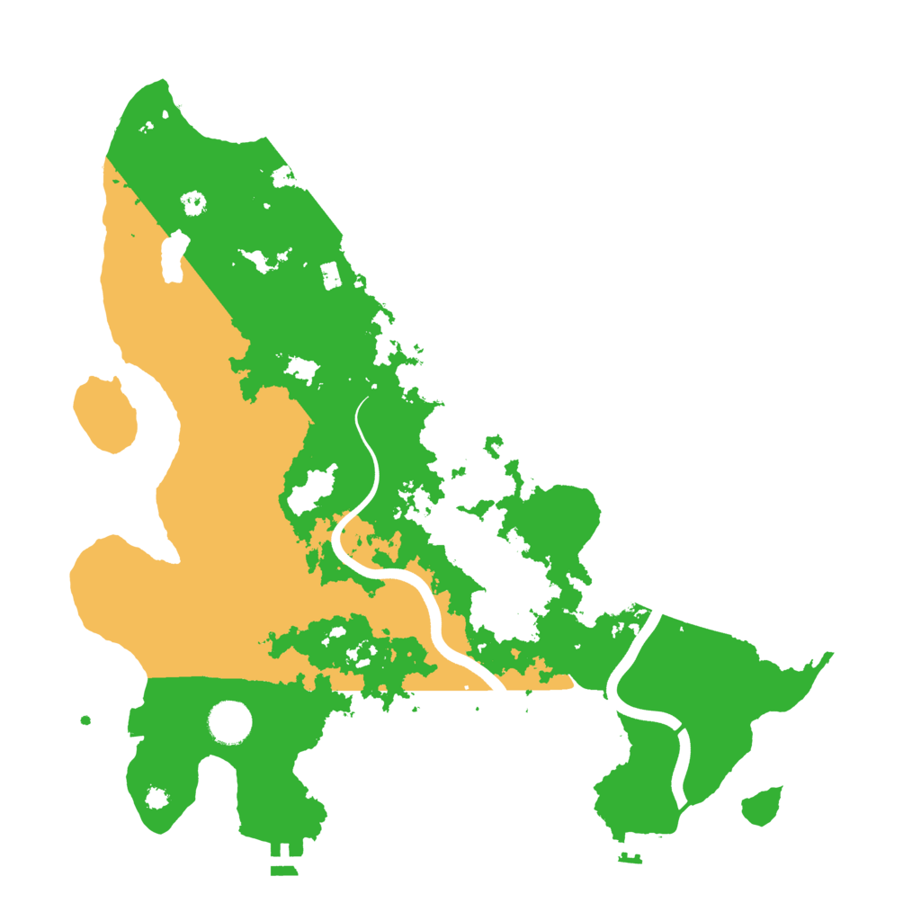 Biome Rust Map: Procedural Map, Size: 3750, Seed: 2103163668