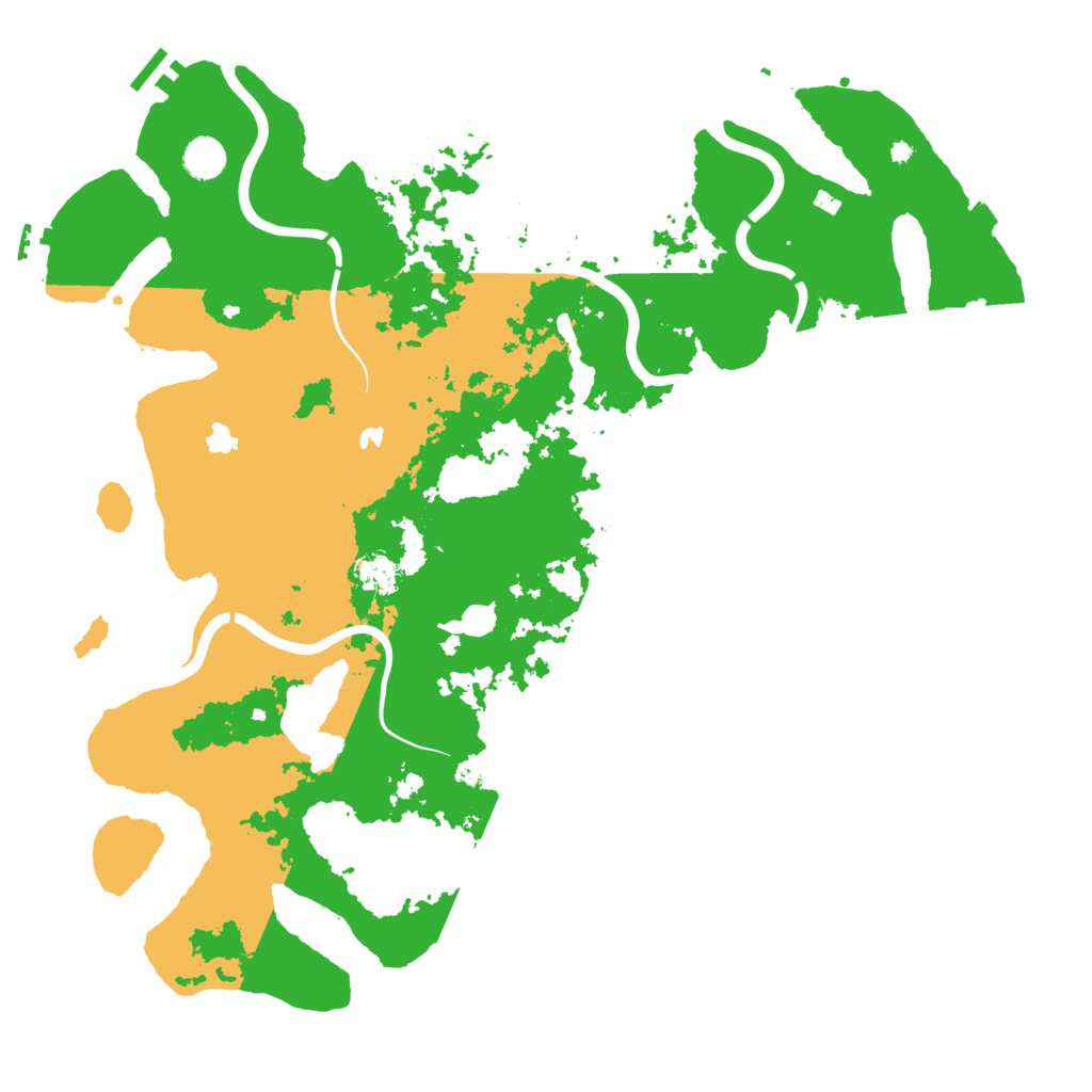 Biome Rust Map: Procedural Map, Size: 4500, Seed: 18364494