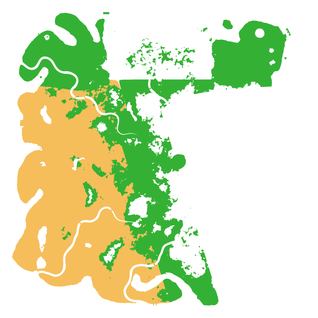 Biome Rust Map: Procedural Map, Size: 6000, Seed: 175332954
