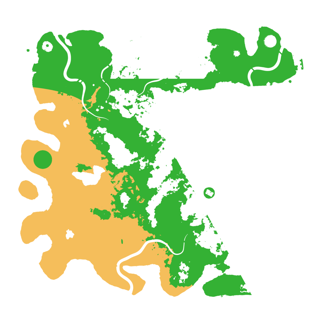 Biome Rust Map: Procedural Map, Size: 4500, Seed: 602480906