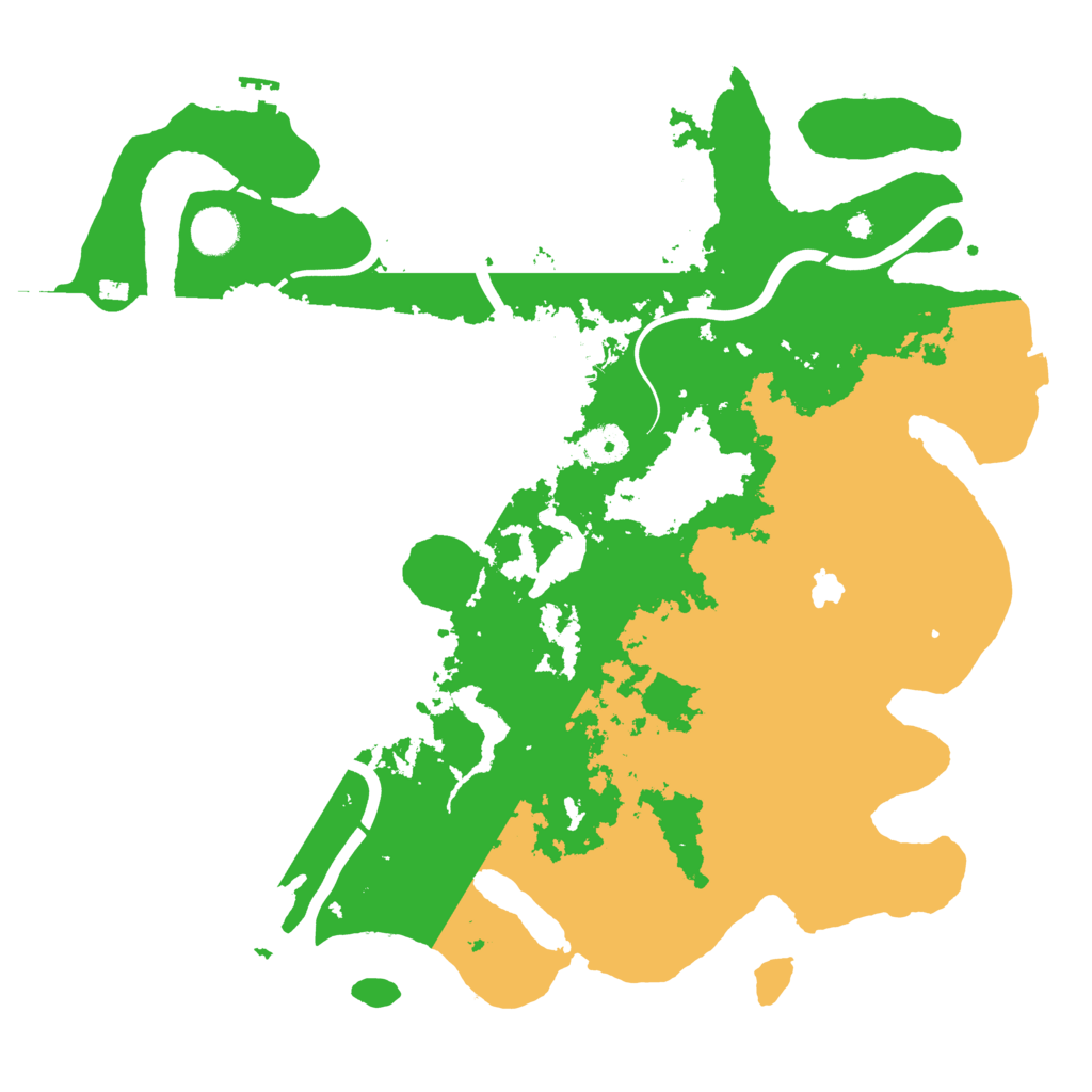 Biome Rust Map: Procedural Map, Size: 4000, Seed: 4567897
