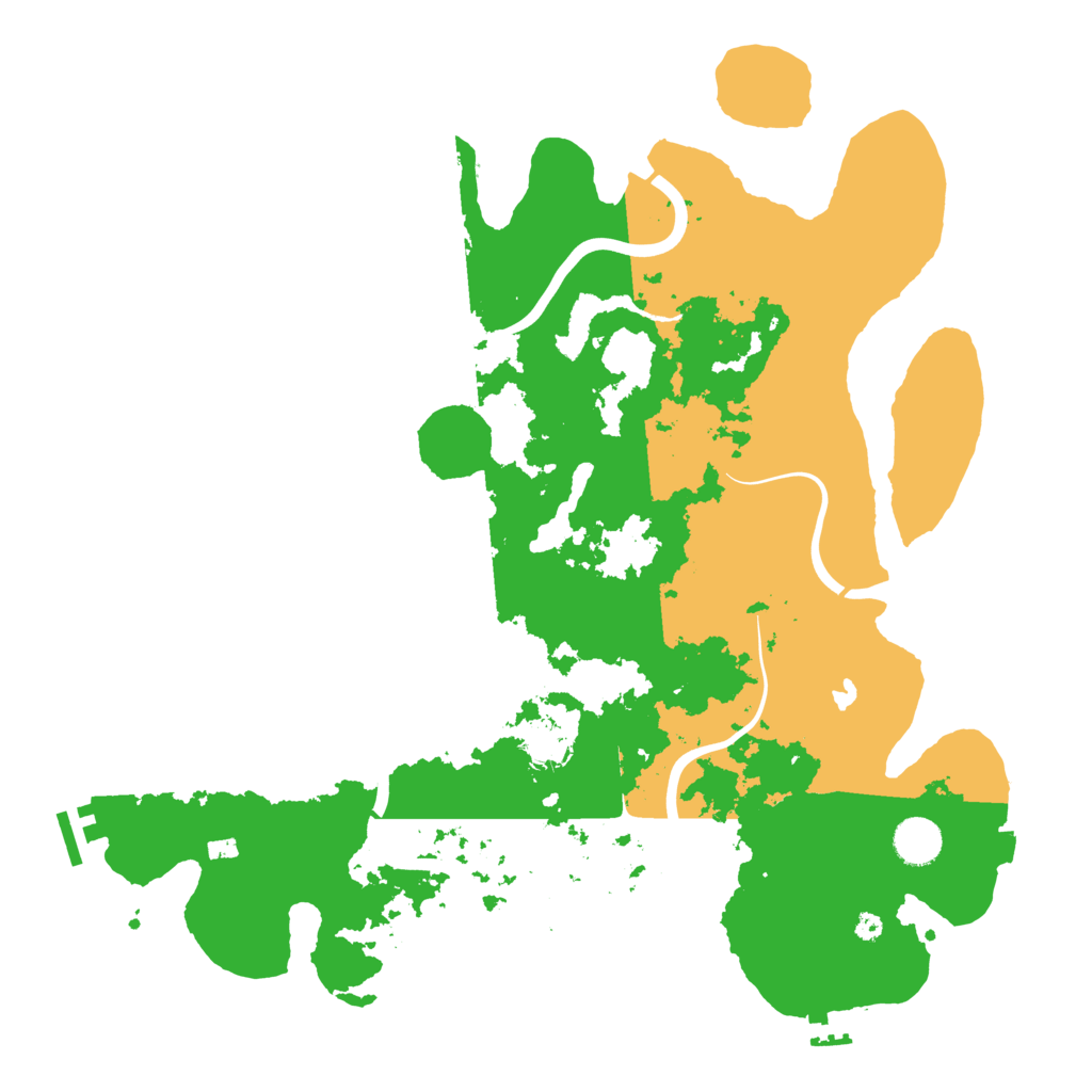 Biome Rust Map: Procedural Map, Size: 4000, Seed: 1794538288