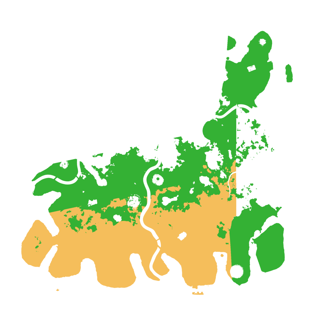 Biome Rust Map: Procedural Map, Size: 4250, Seed: 929672
