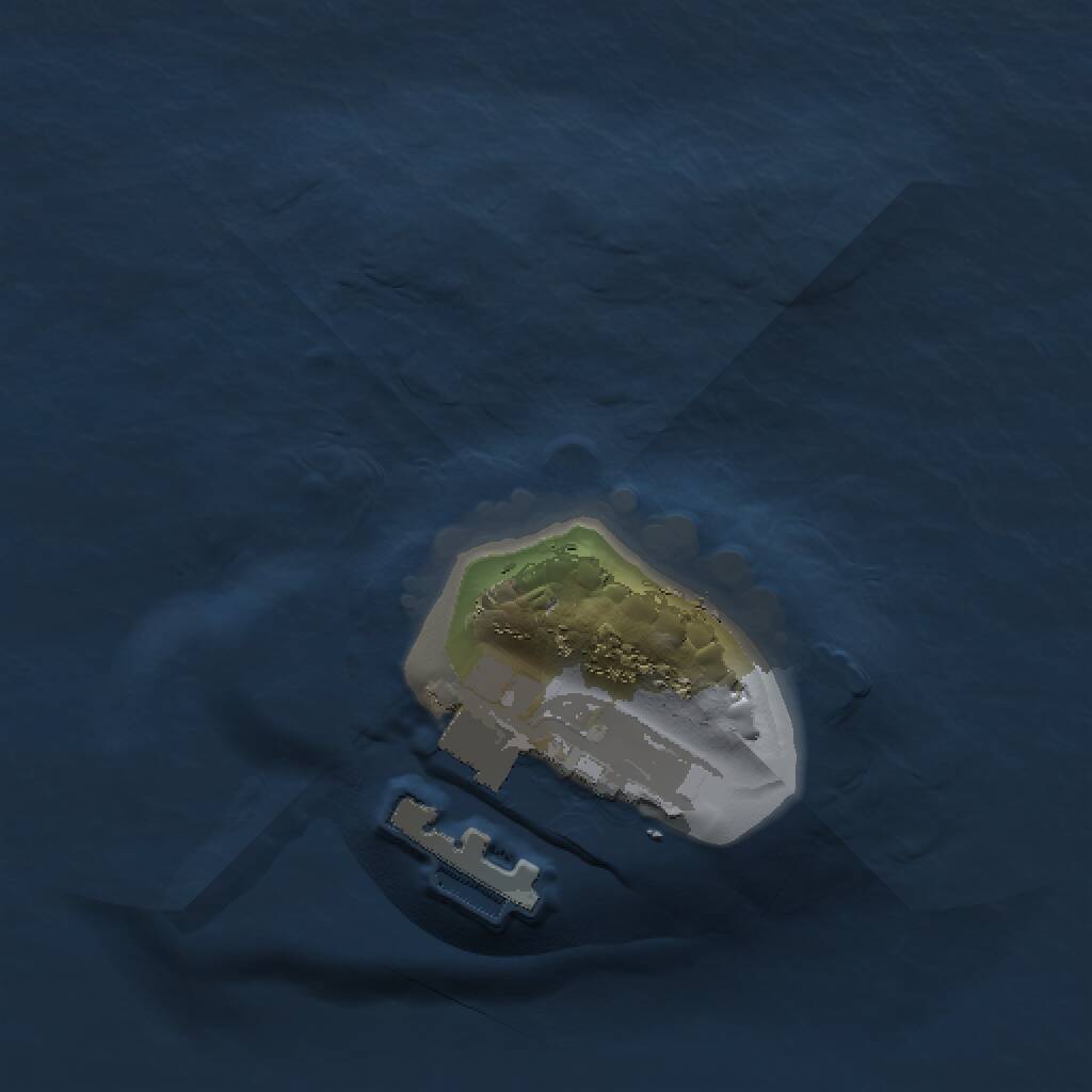 Rust Map: Procedural Map, Size: 1000, Seed: 874837014, 2 Monuments