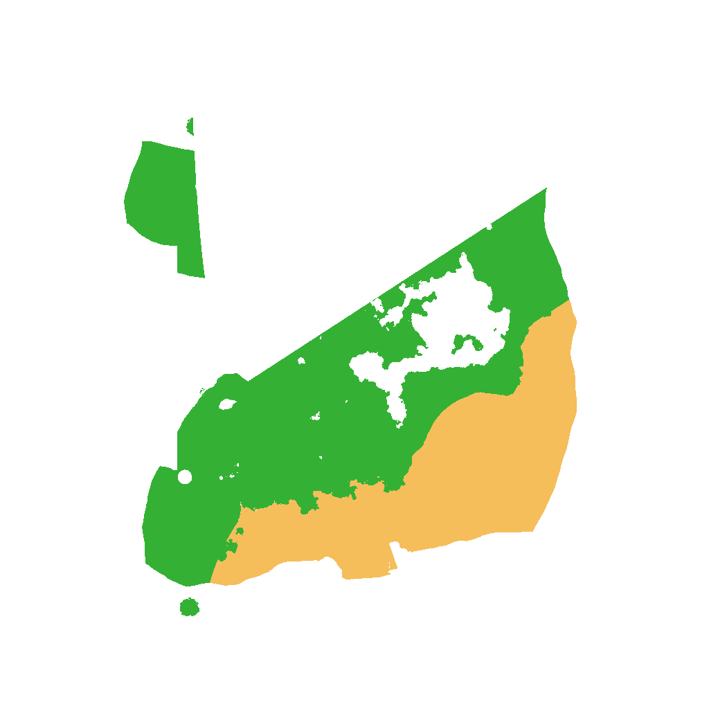 Biome Rust Map: Procedural Map, Size: 1500, Seed: 242354252