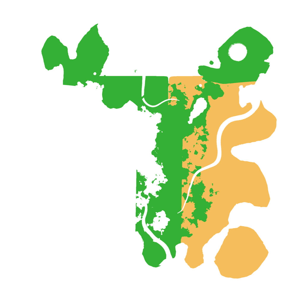 Biome Rust Map: Procedural Map, Size: 3000, Seed: 18052001