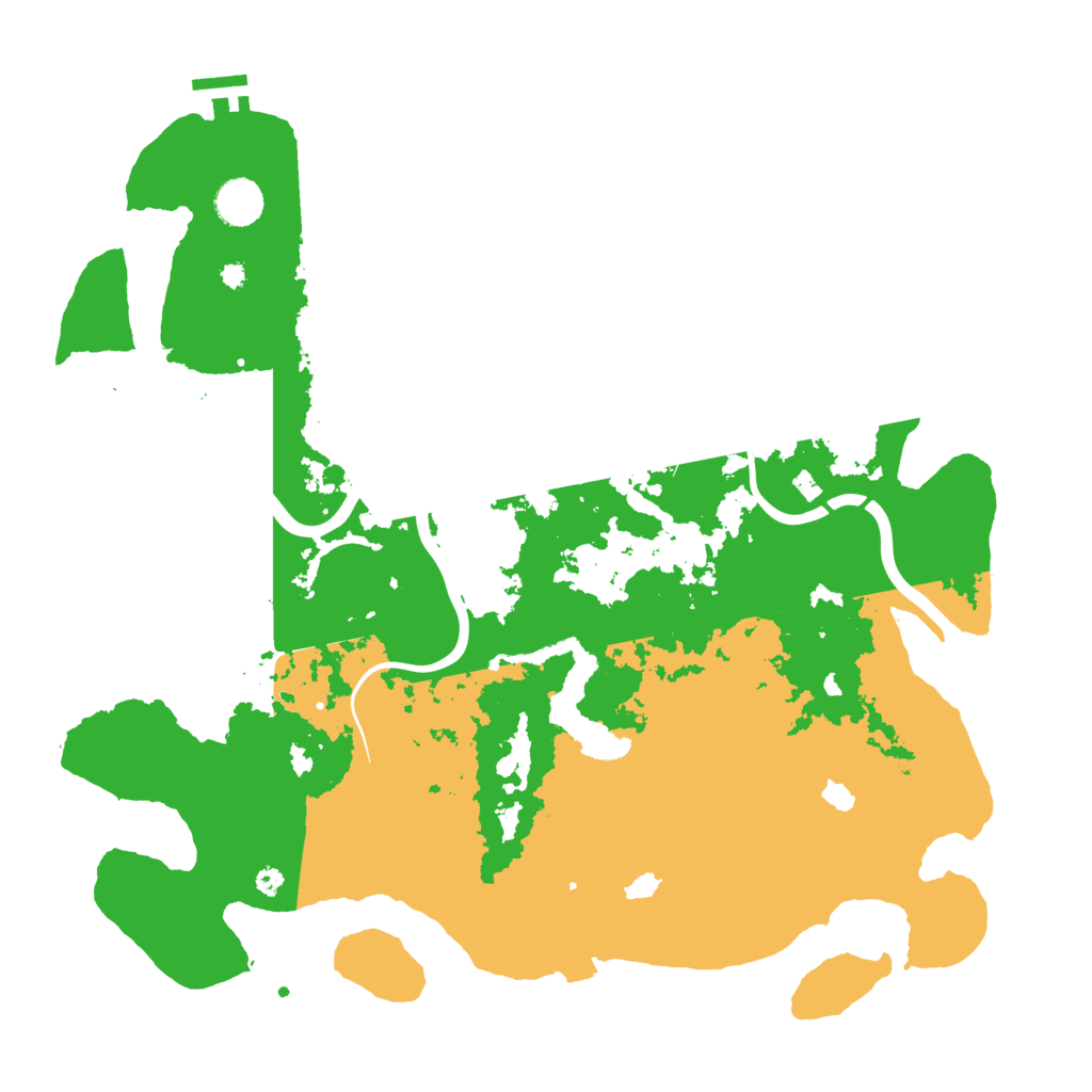 Biome Rust Map: Procedural Map, Size: 4000, Seed: 970806460