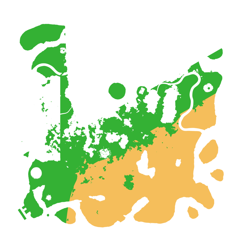 Biome Rust Map: Procedural Map, Size: 4000, Seed: 896102544