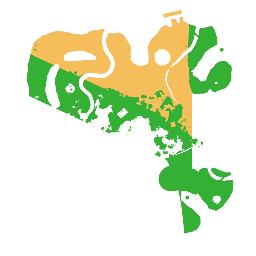 Biome Rust Map: Procedural Map, Size: 2800, Seed: 70000