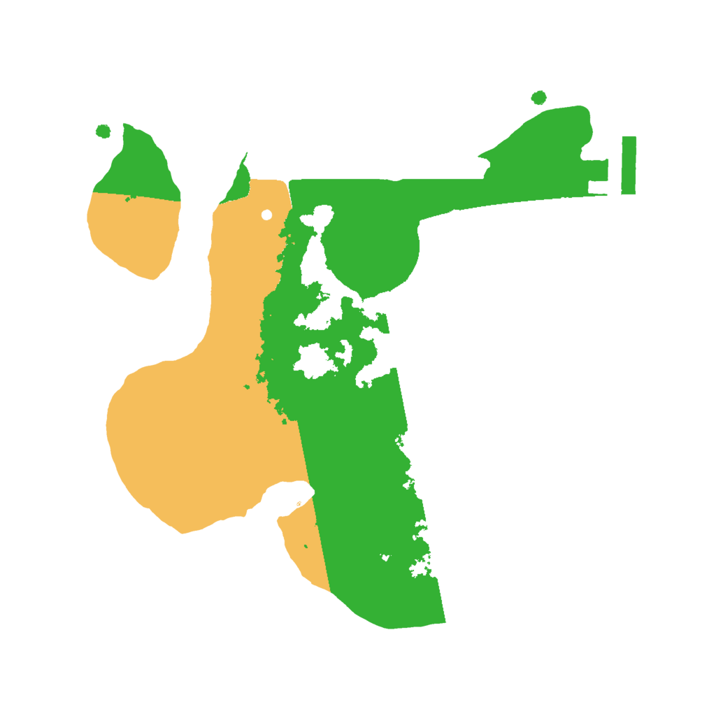 Biome Rust Map: Procedural Map, Size: 2000, Seed: 1146043826