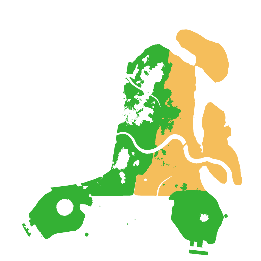 Biome Rust Map: Procedural Map, Size: 2800, Seed: 1262417389