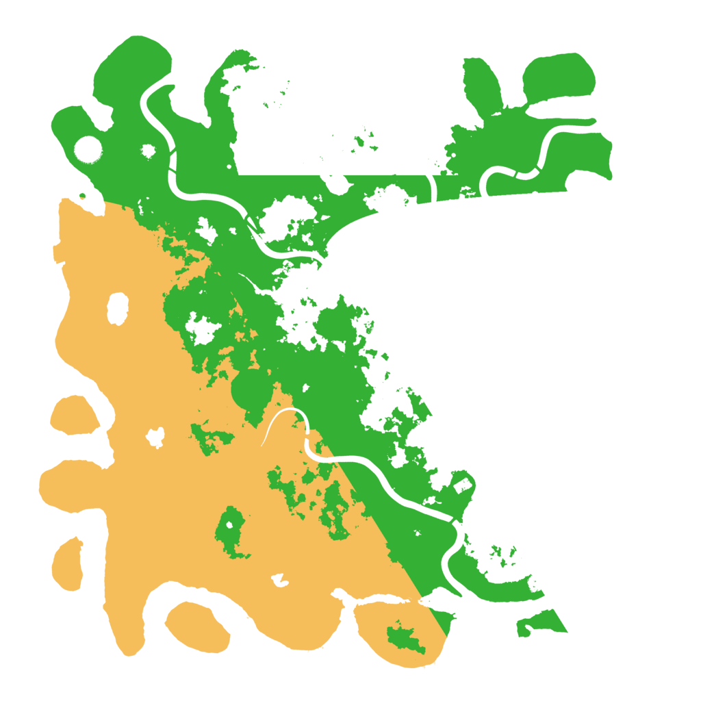 Biome Rust Map: Procedural Map, Size: 4500, Seed: 908671848