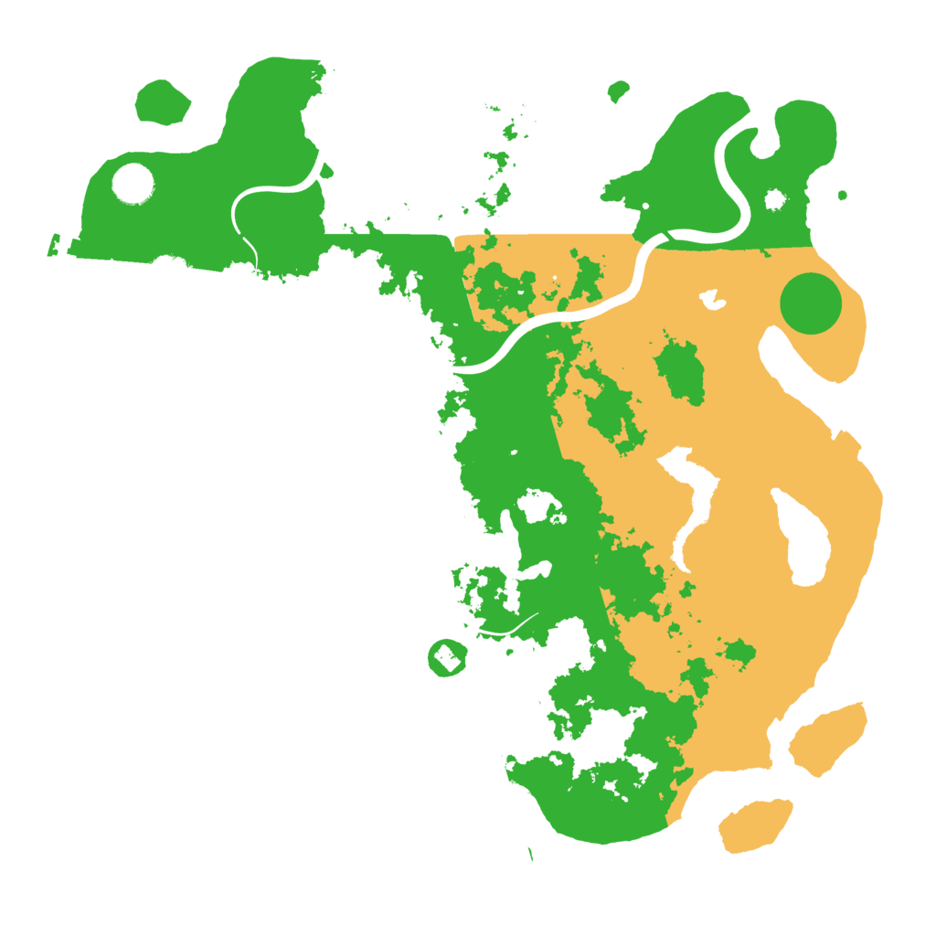 Biome Rust Map: Procedural Map, Size: 4000, Seed: 1191518566