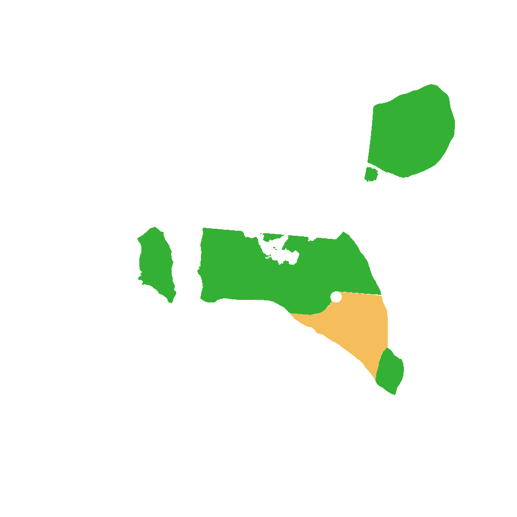 Biome Rust Map: Procedural Map, Size: 1400, Seed: 1234