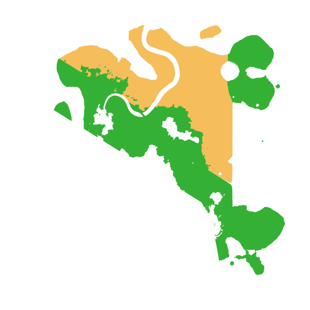 Biome Rust Map: Procedural Map, Size: 3000, Seed: 328098675