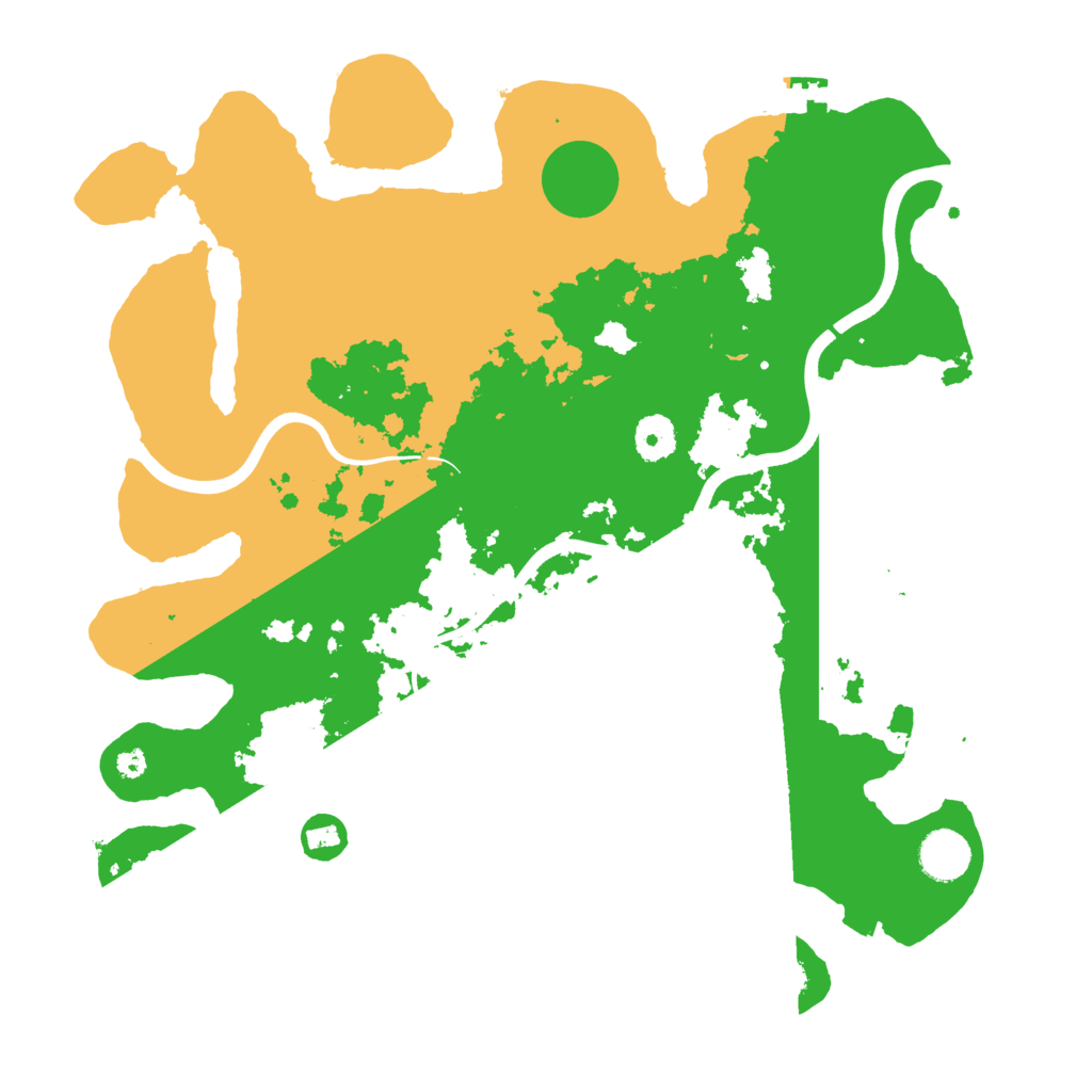 Biome Rust Map: Procedural Map, Size: 3750, Seed: 17264