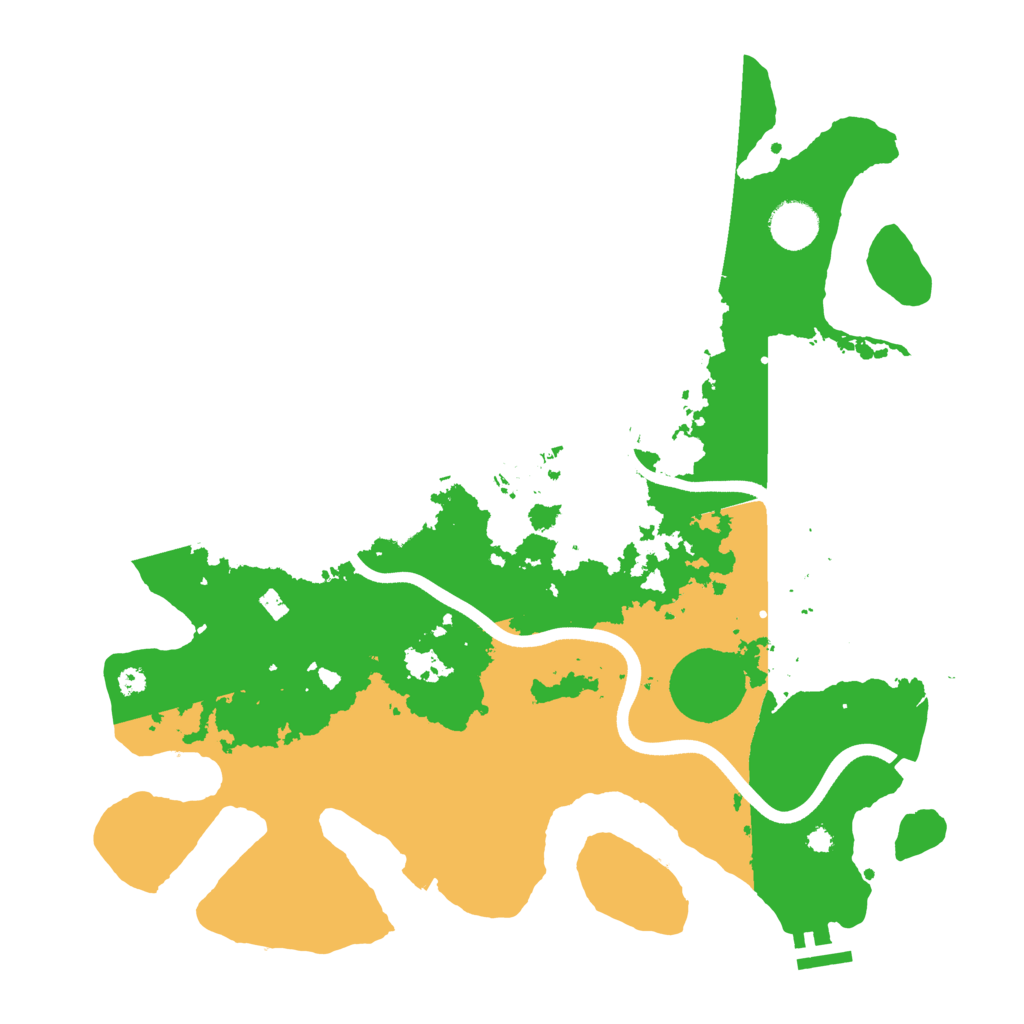 Biome Rust Map: Procedural Map, Size: 3750, Seed: 246486196