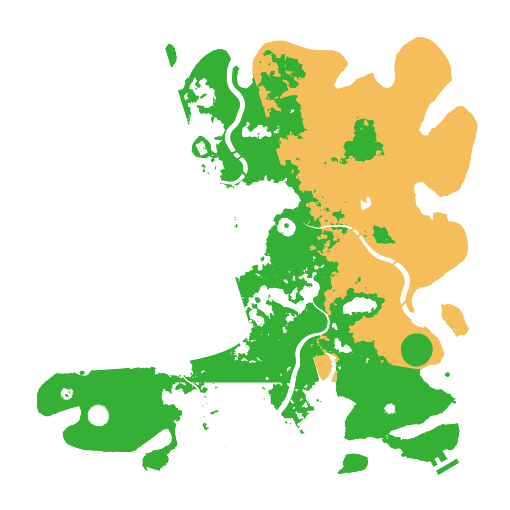 Biome Rust Map: Procedural Map, Size: 4250, Seed: 14082025