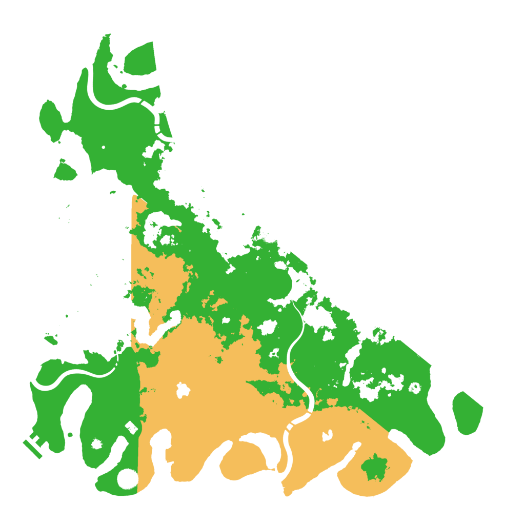 Biome Rust Map: Procedural Map, Size: 4500, Seed: 11447844