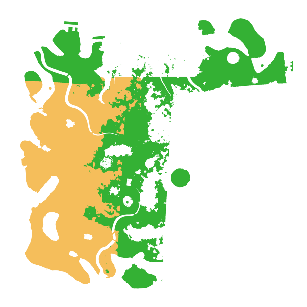 Biome Rust Map: Procedural Map, Size: 4500, Seed: 686153698
