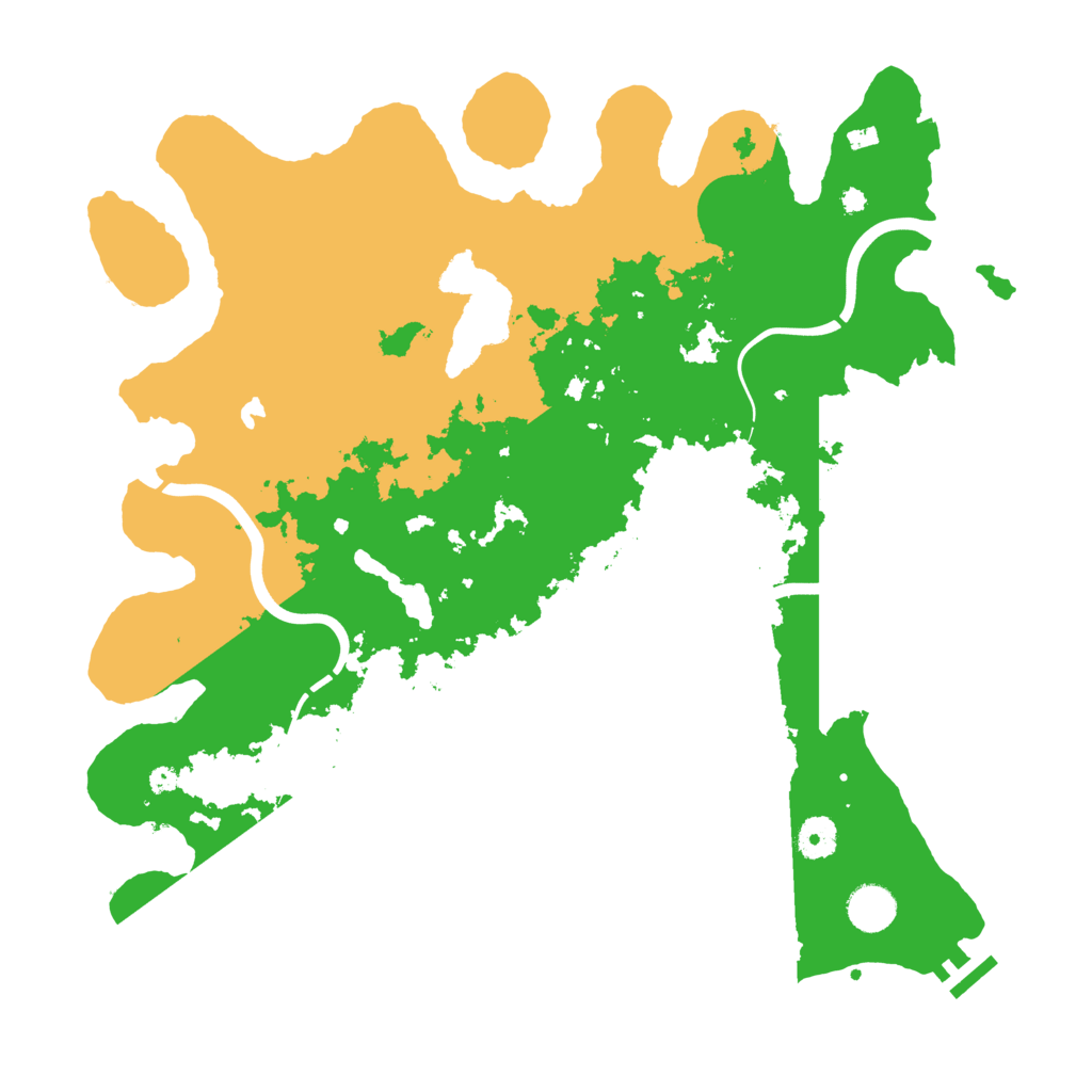 Biome Rust Map: Procedural Map, Size: 4000, Seed: 331165065