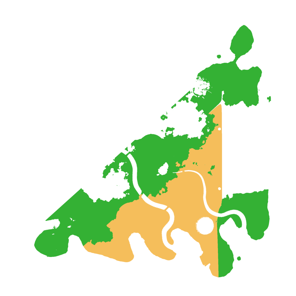 Biome Rust Map: Procedural Map, Size: 3000, Seed: 1686814355