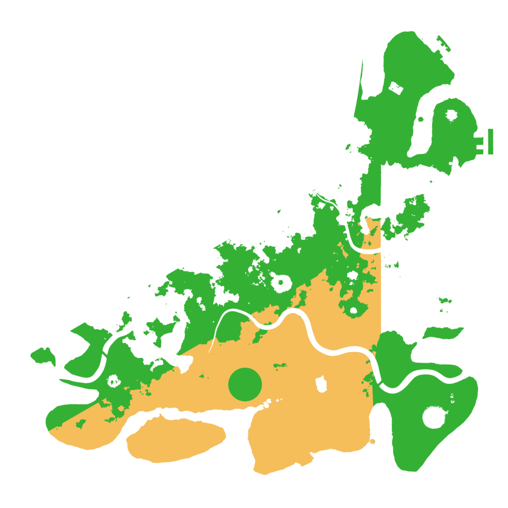 Biome Rust Map: Procedural Map, Size: 4000, Seed: 1811983160