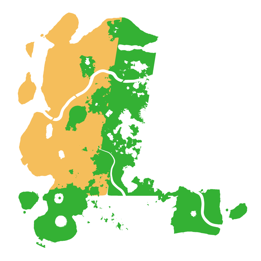 Biome Rust Map: Procedural Map, Size: 4000, Seed: 1883255918