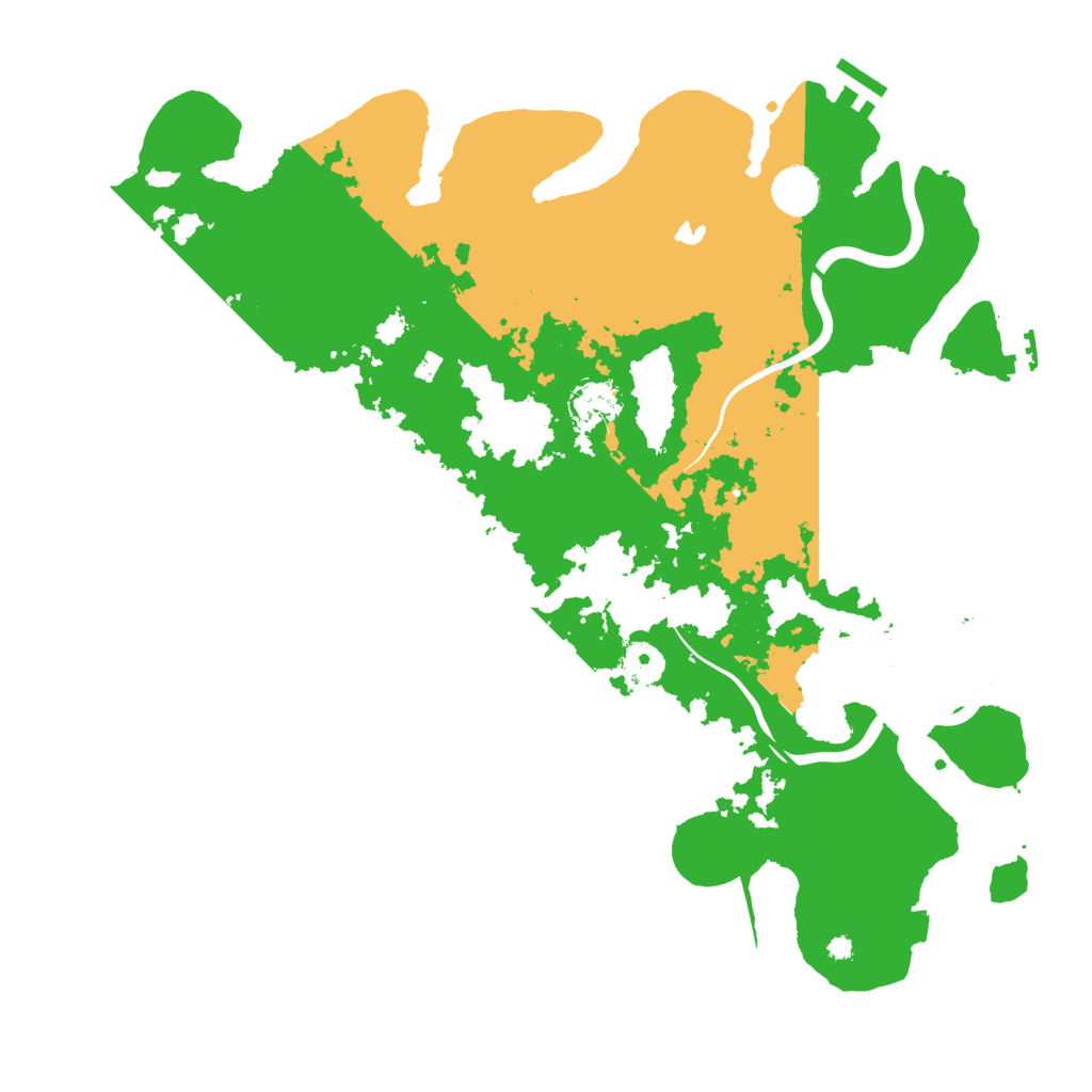 Biome Rust Map: Procedural Map, Size: 4000, Seed: 3181