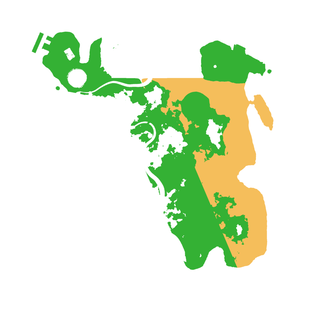 Biome Rust Map: Procedural Map, Size: 3000, Seed: 2113244189