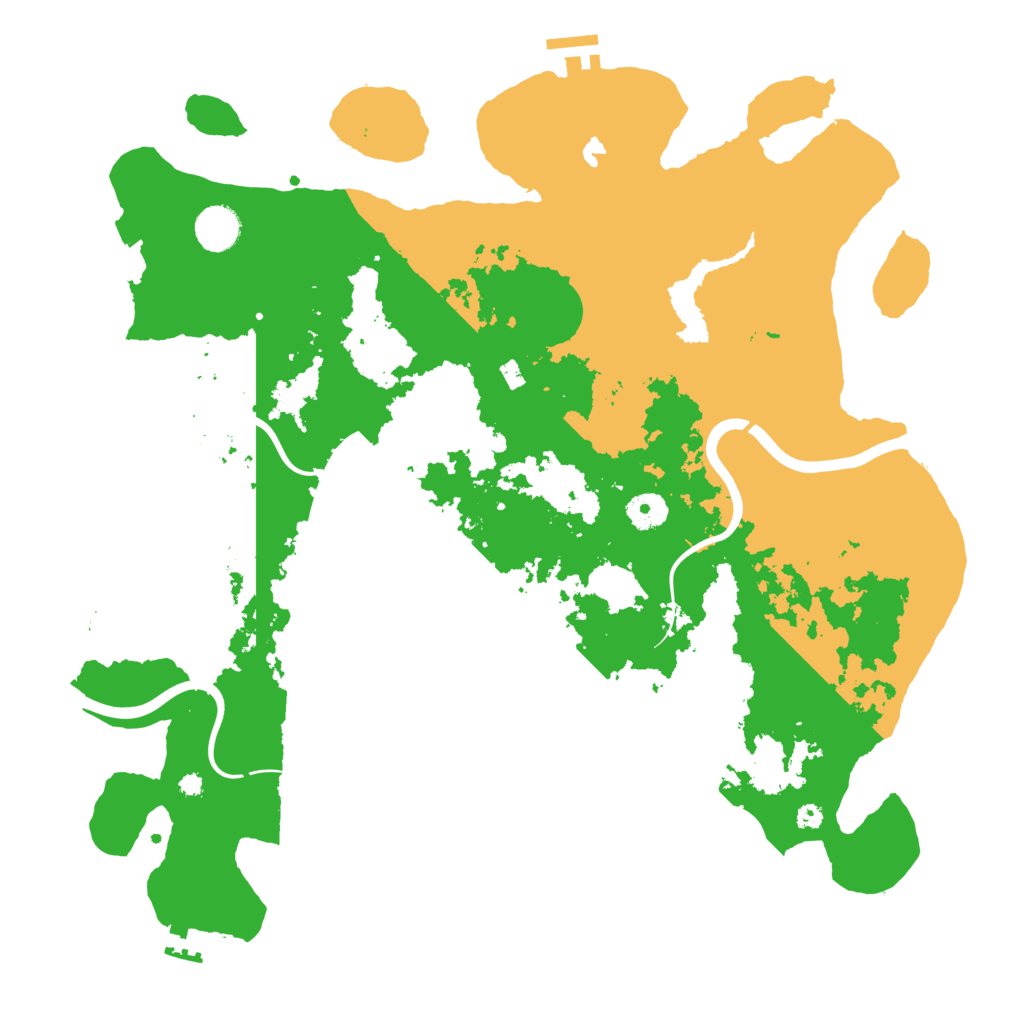 Biome Rust Map: Procedural Map, Size: 4000, Seed: 1612155074