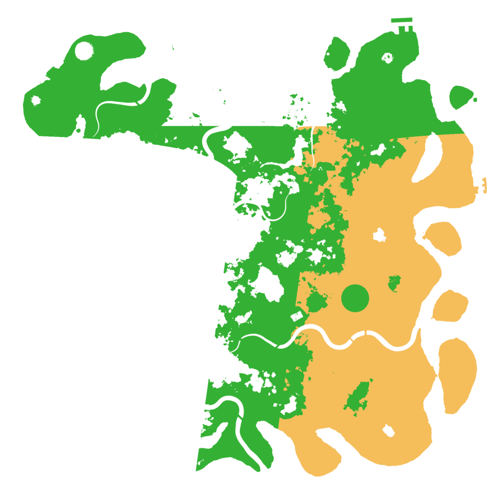 Biome Rust Map: Procedural Map, Size: 4800, Seed: 1833790190