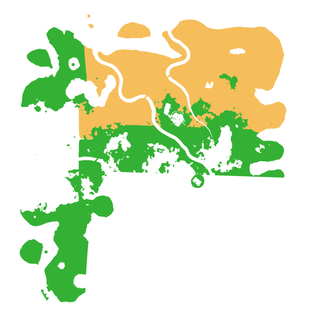 Biome Rust Map: Procedural Map, Size: 4000, Seed: 65451321