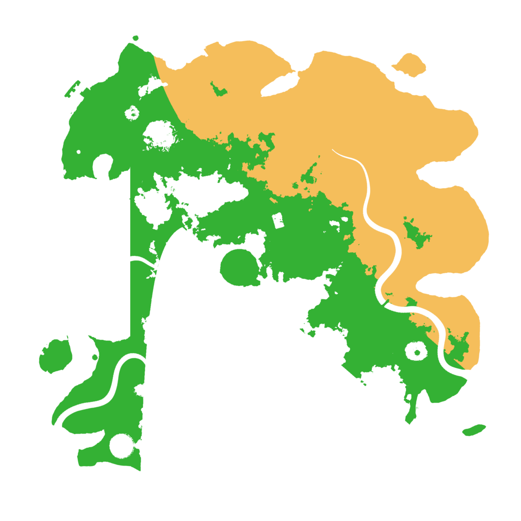 Biome Rust Map: Procedural Map, Size: 3750, Seed: 1134883105