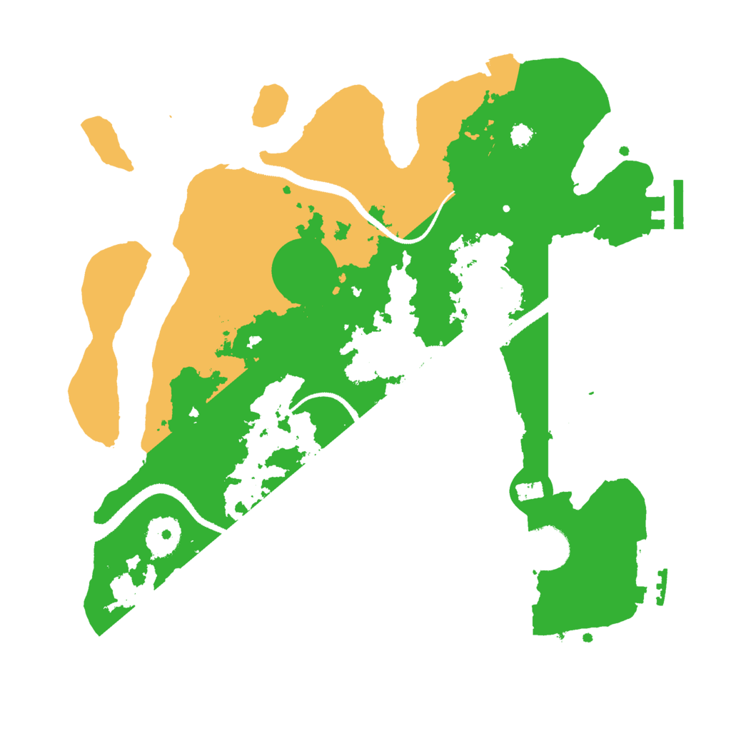 Biome Rust Map: Procedural Map, Size: 3000, Seed: 1190230057