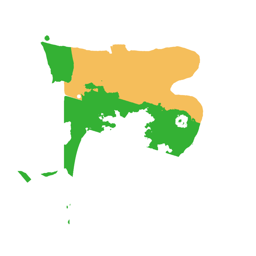 Biome Rust Map: Procedural Map, Size: 2000, Seed: 481952