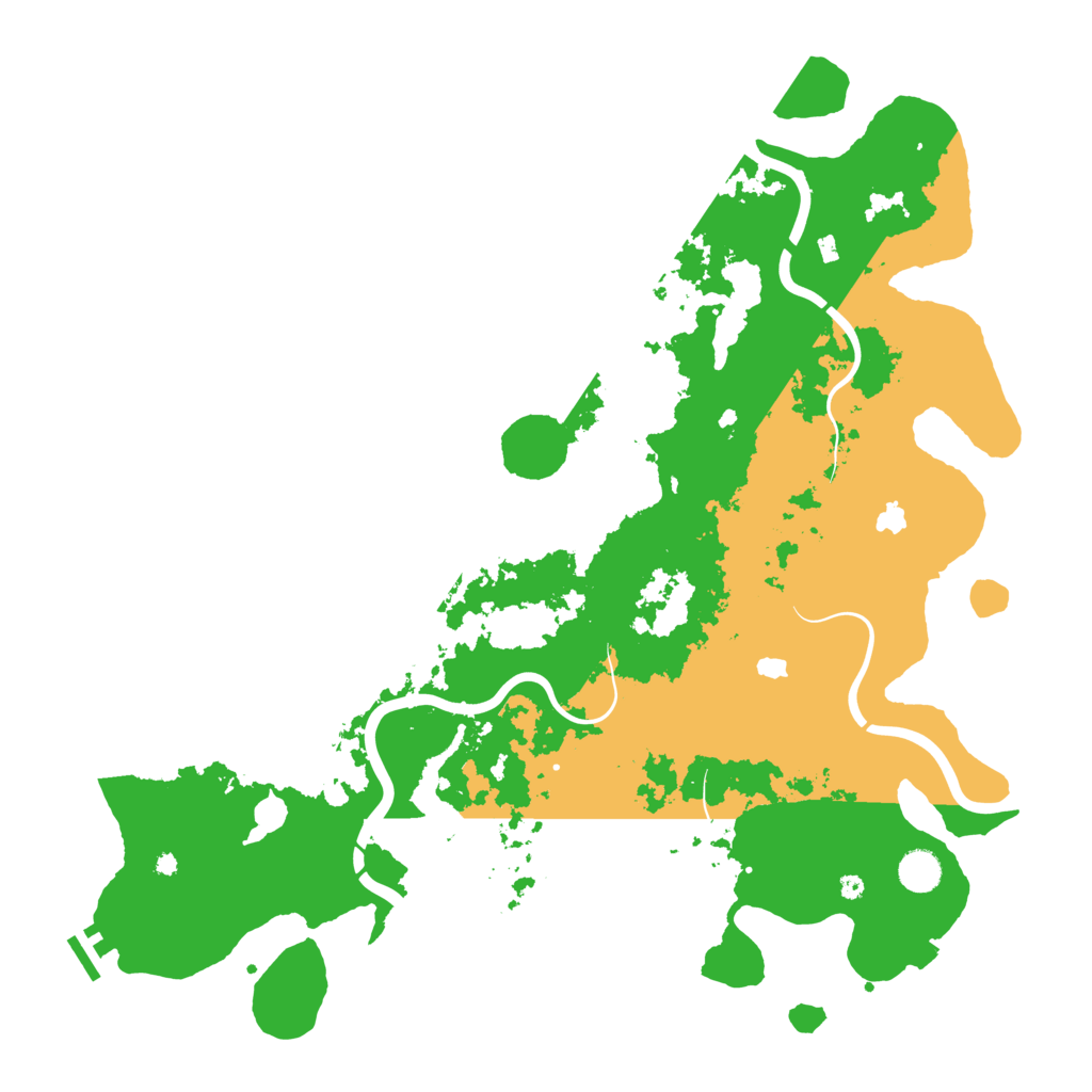 Biome Rust Map: Procedural Map, Size: 4500, Seed: 1918964573