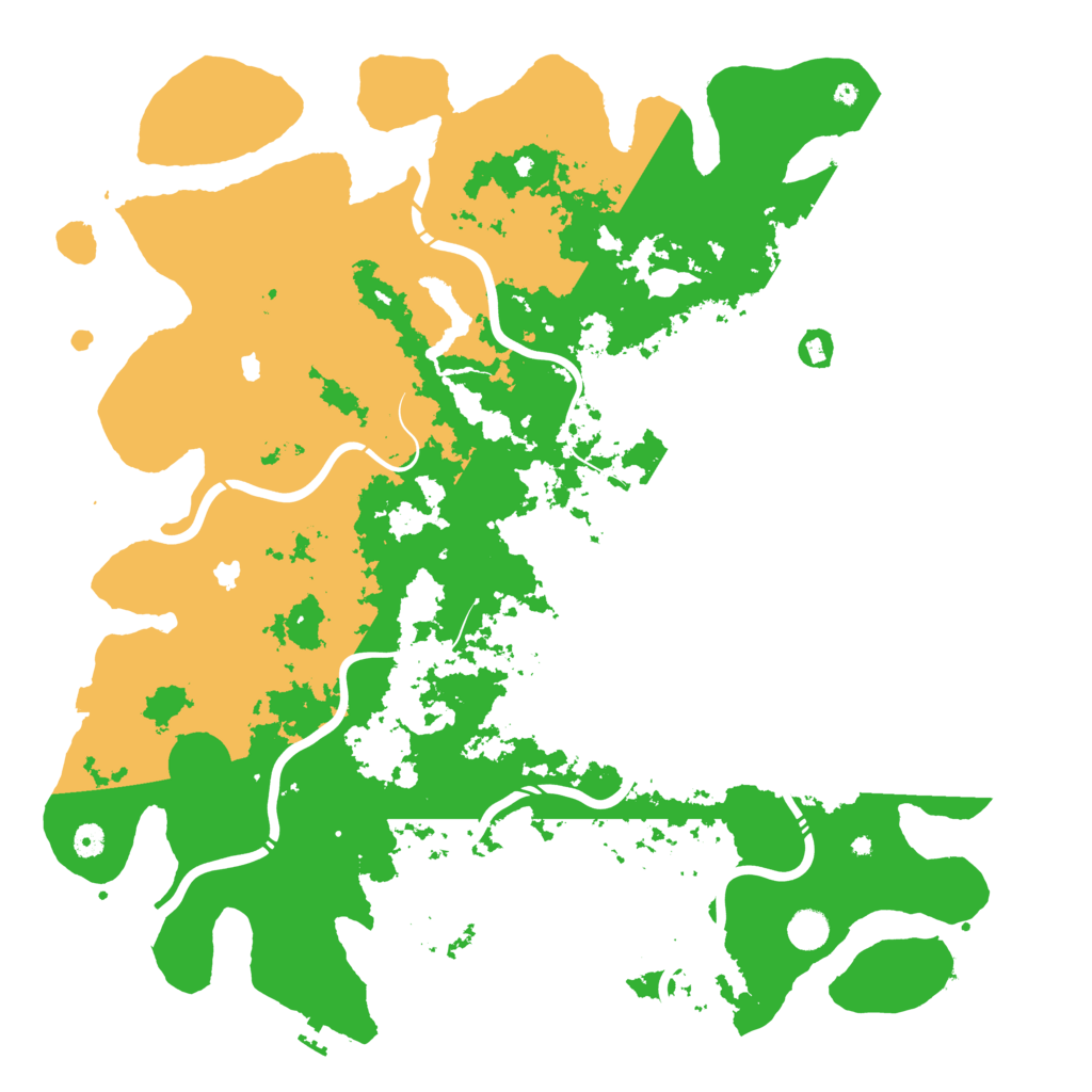 Biome Rust Map: Procedural Map, Size: 5000, Seed: 465569164
