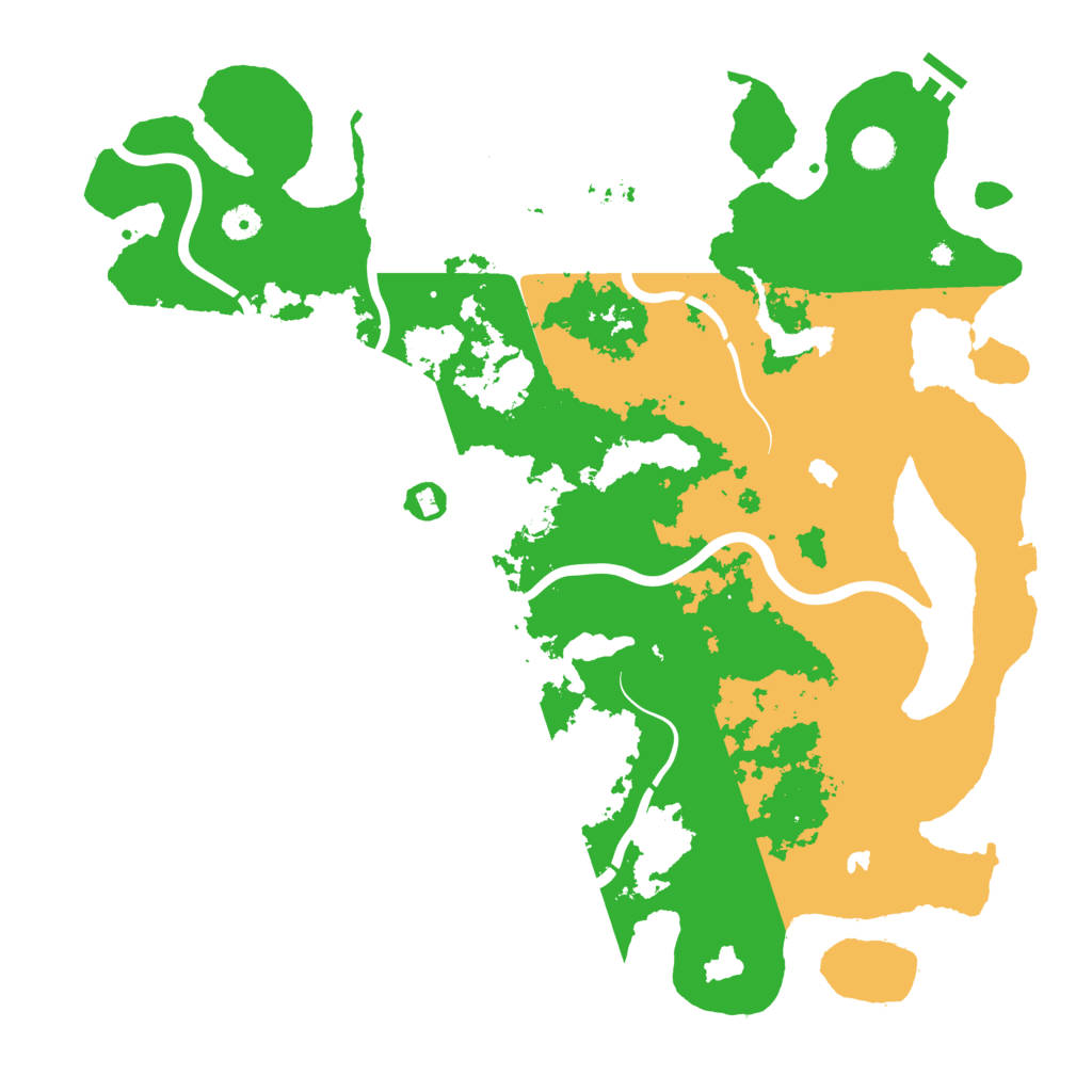 Biome Rust Map: Procedural Map, Size: 4500, Seed: 156976233