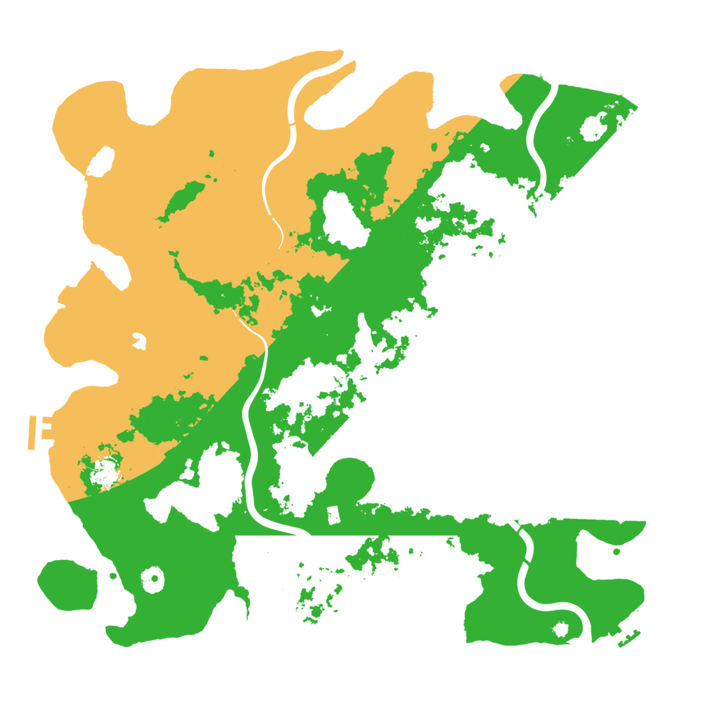 Biome Rust Map: Procedural Map, Size: 4250, Seed: 1938935445