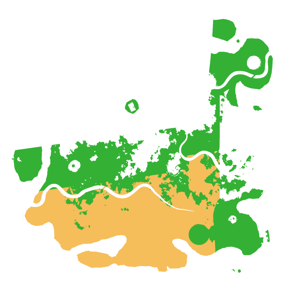 Biome Rust Map: Procedural Map, Size: 3750, Seed: 703431290