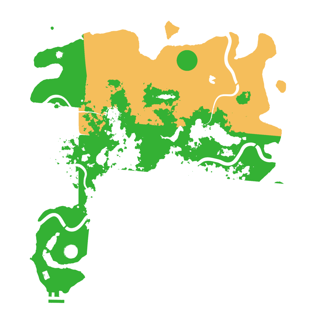Biome Rust Map: Procedural Map, Size: 4000, Seed: 659647817