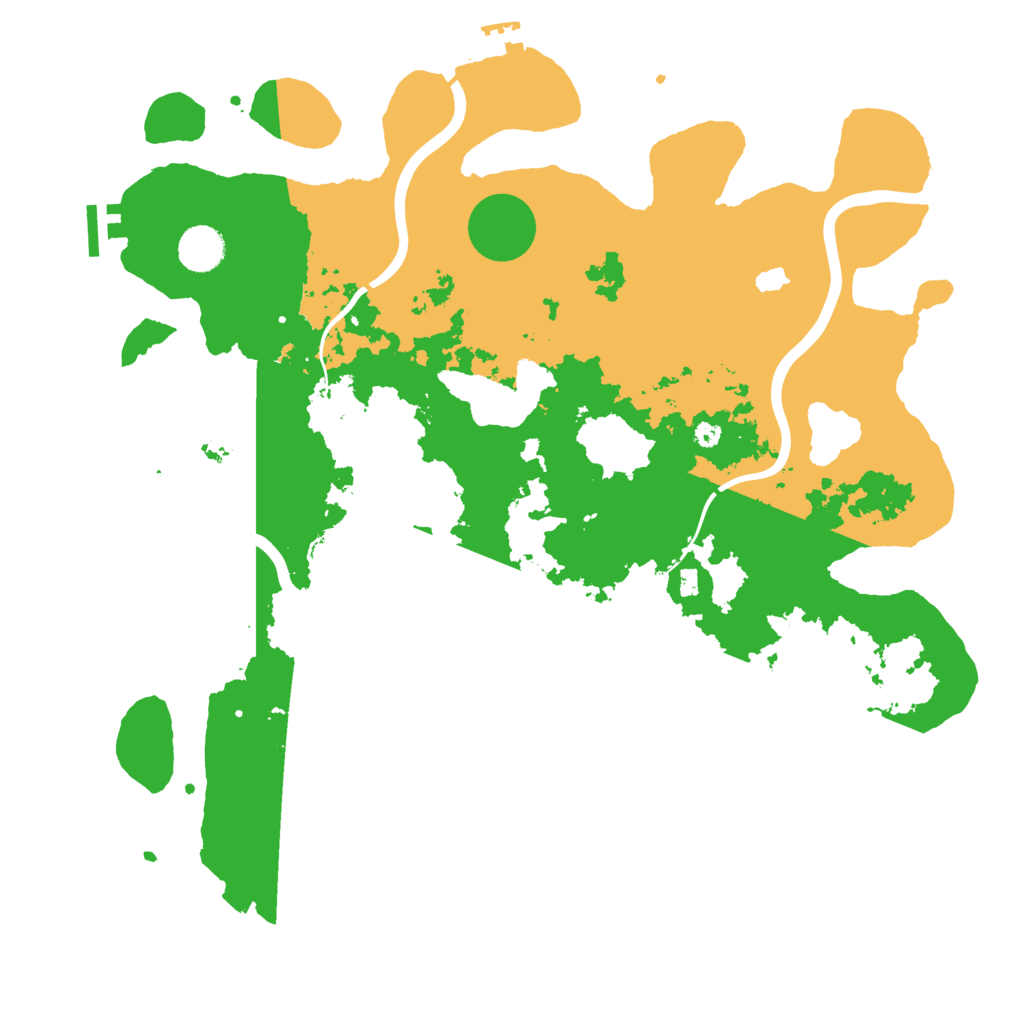 Biome Rust Map: Procedural Map, Size: 4000, Seed: 998163