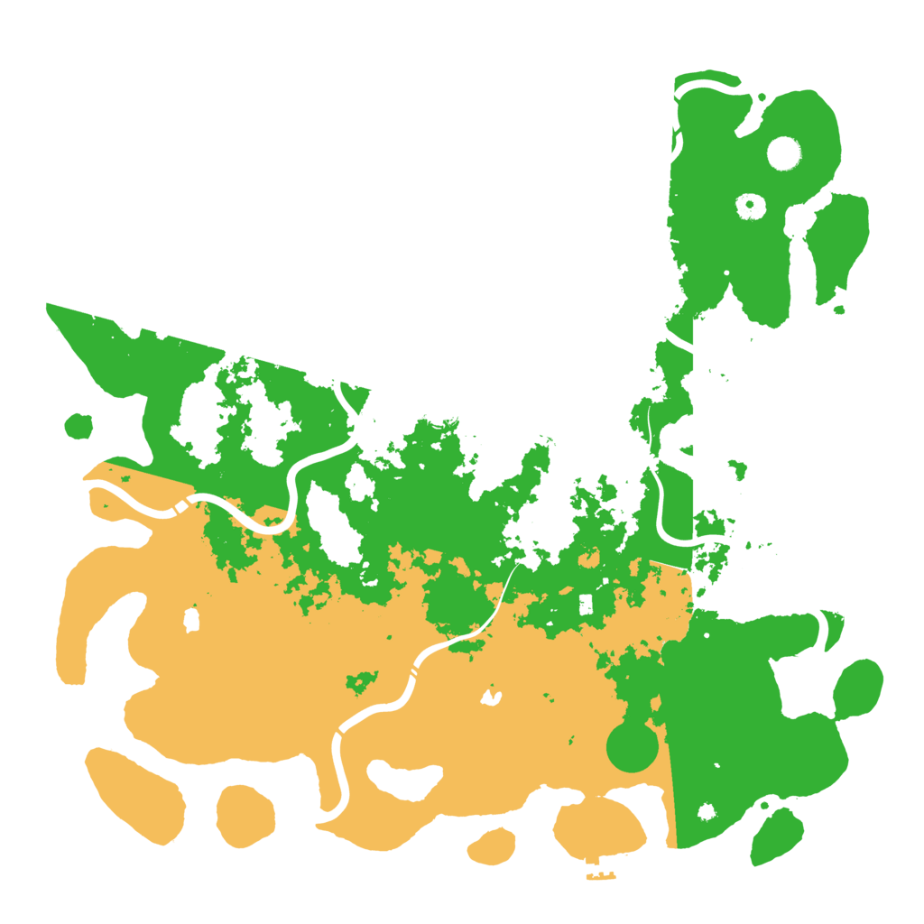 Biome Rust Map: Procedural Map, Size: 4800, Seed: 1875100204