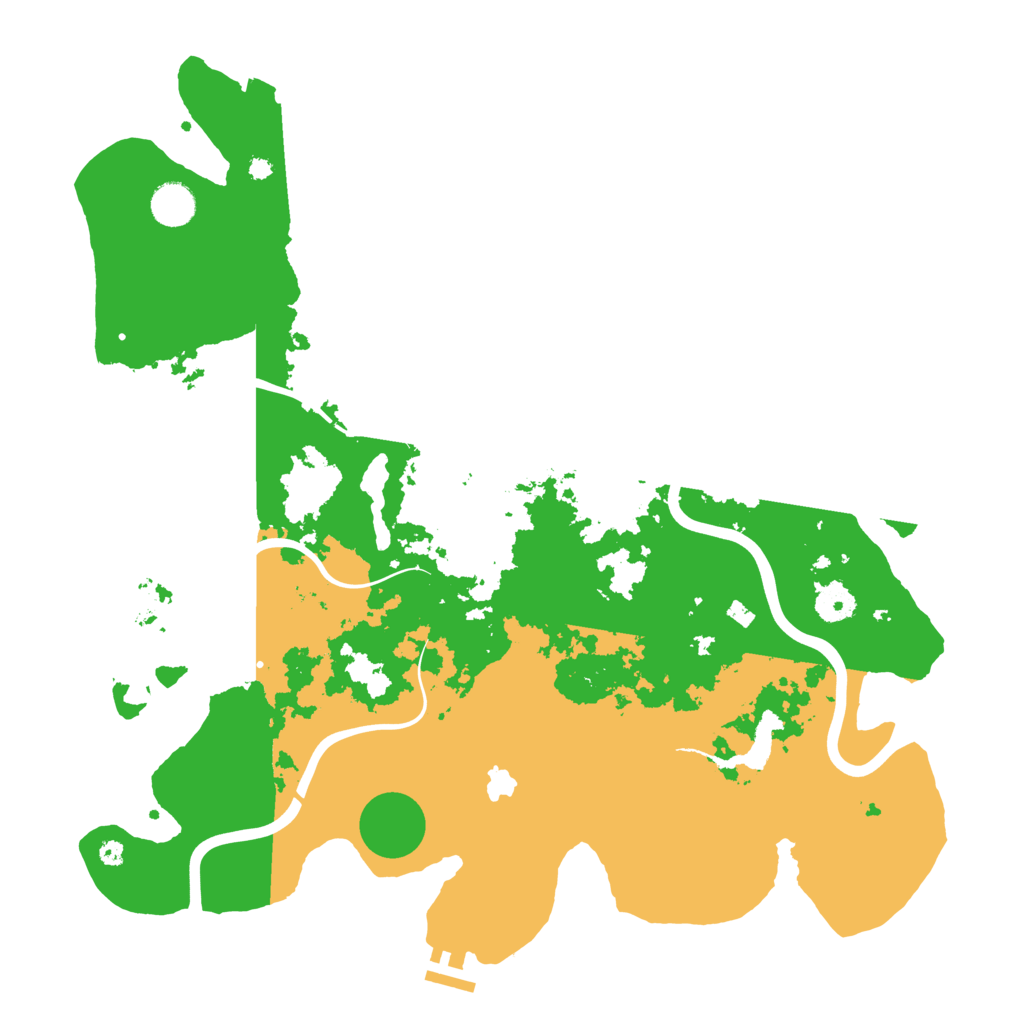 Biome Rust Map: Procedural Map, Size: 4100, Seed: 1575594196