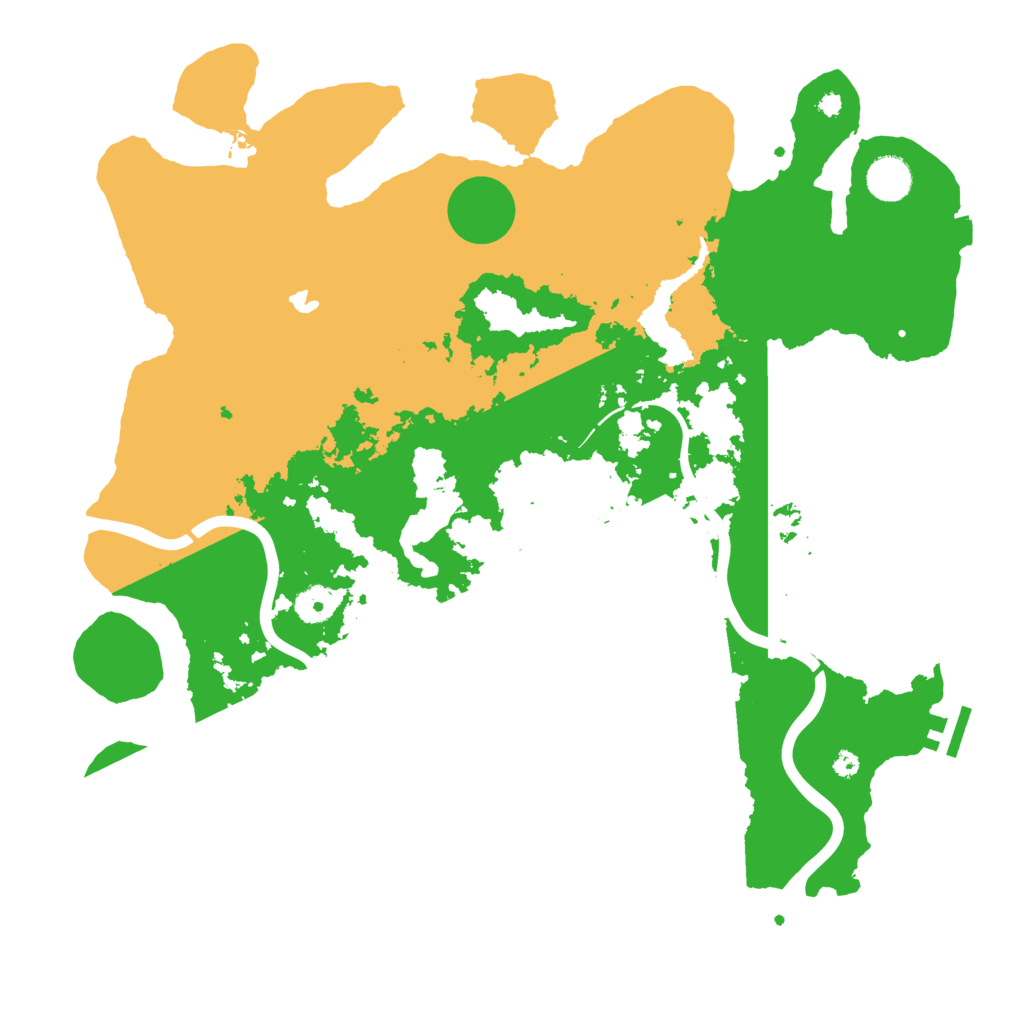 Biome Rust Map: Procedural Map, Size: 4000, Seed: 452548856