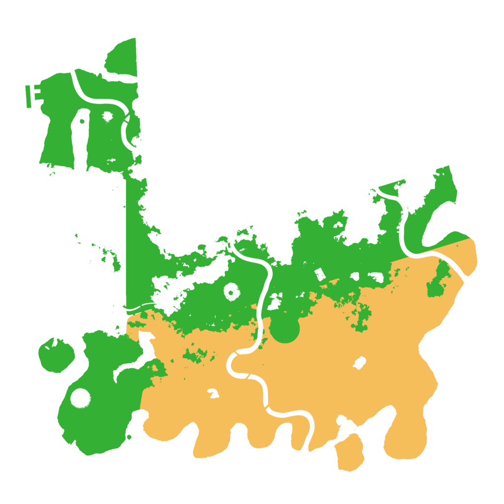 Biome Rust Map: Procedural Map, Size: 4500, Seed: 32400