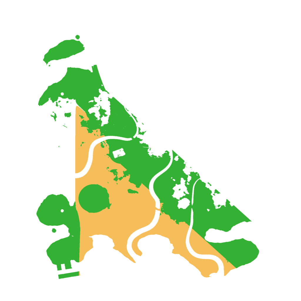 Biome Rust Map: Procedural Map, Size: 2800, Seed: 1736836622